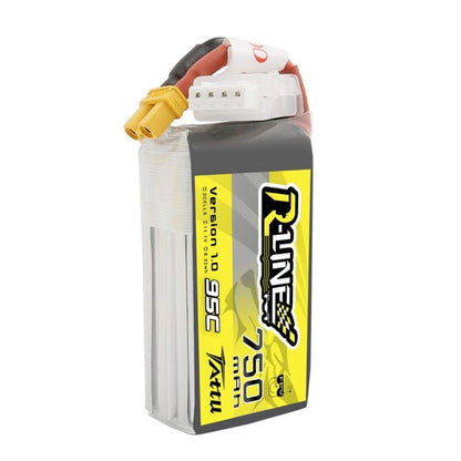 Tattu R-Line 750mAh 11.1V 3S1P 95C Lipo Battery