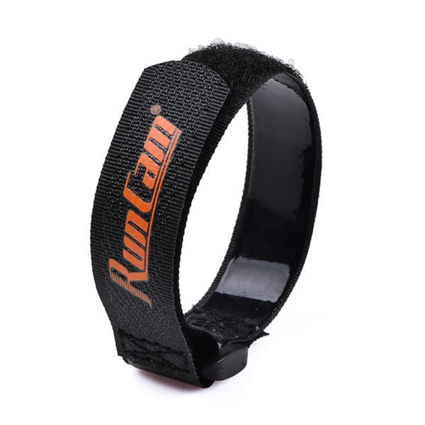 RunCam Battery Strap Pack (Black, Pack of 5)