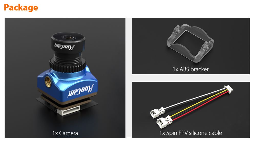 Runcam Phoenix 2 Nano 1000TVL FPV Camera