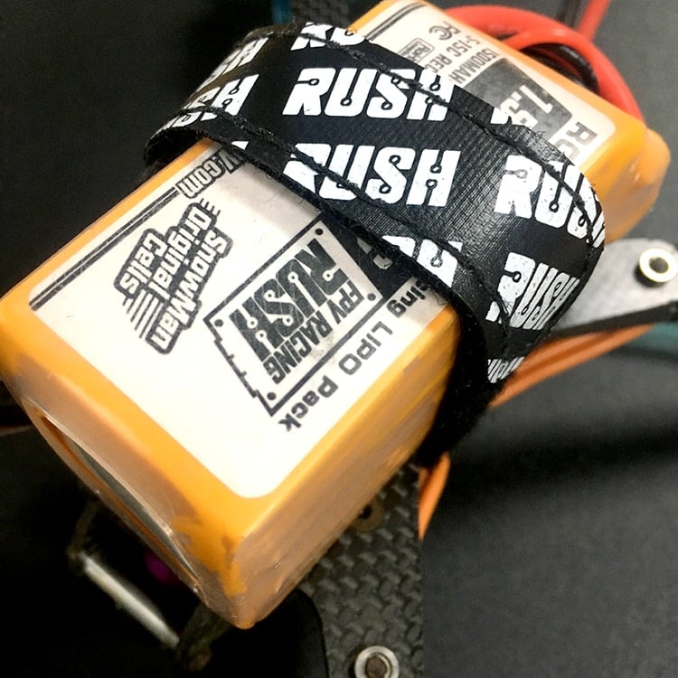 Rush FPV Lipo Strap 235 x 20mm (4 pack)
