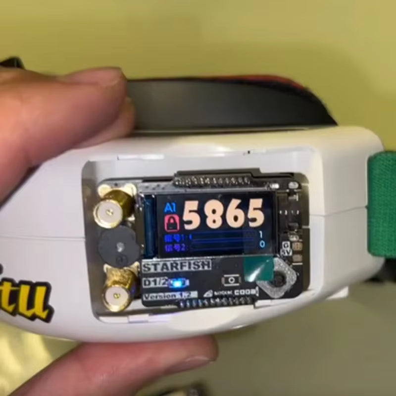 STARFISH D1 5.8GHz FPV Goggles Analog Diversity Receiver Module