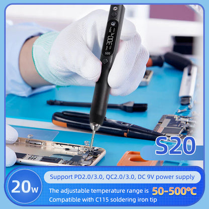 Sequre S20 Nano Electric Soldering Iron Kit