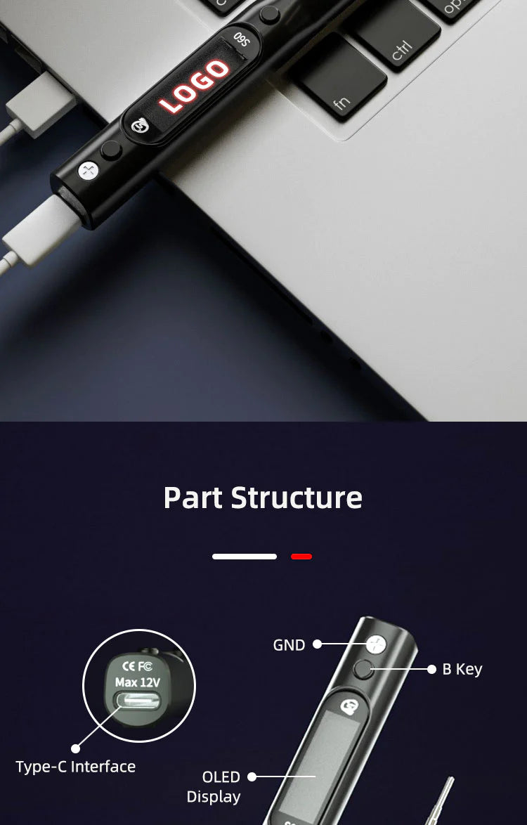 Sequre S60 Nano Electric Soldering Iron Kit