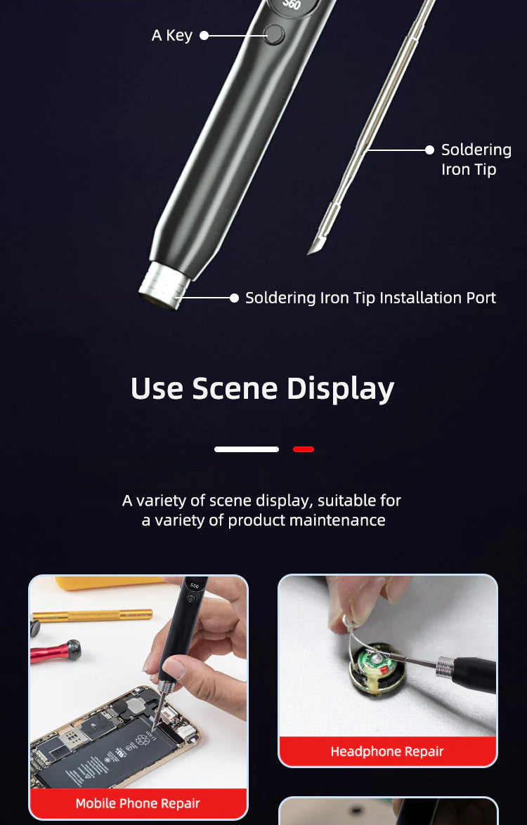 Sequre S60 Nano Electric Soldering Iron Kit