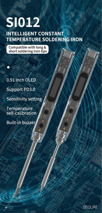 Sequre SI012 Intelligent Portable Soldering Iron Kit