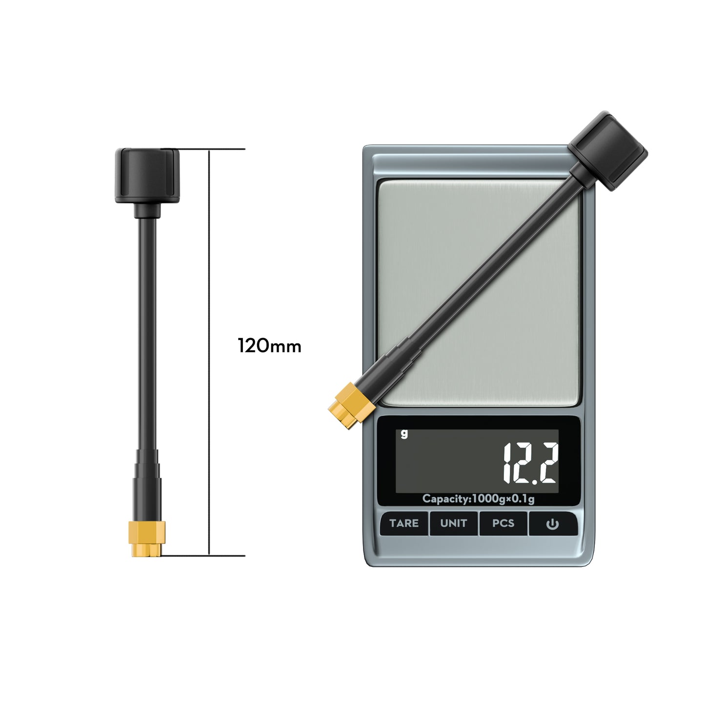 Flywoo LDS 5.8GHz LHCP FPV Antenna (UFL/SMA)