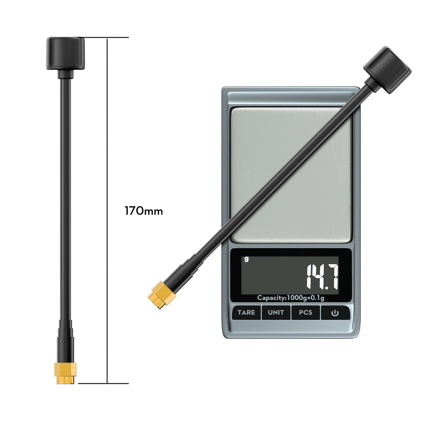 Flywoo LDS 5.8GHz LHCP FPV Antenna (UFL/SMA)
