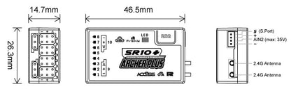 FrSky Archer Plus SR10+ Receiver