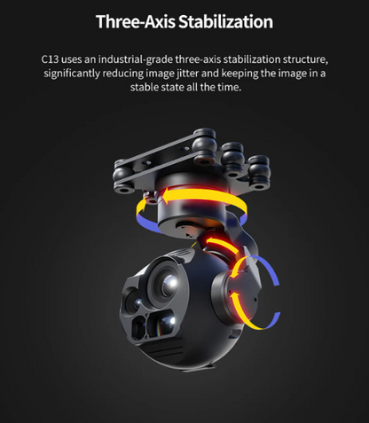 Skydroid C13 Three-Light Gimbal