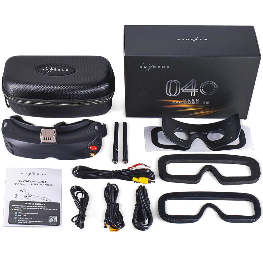Skyzone SKY04O OLED 5.8GHz 48CH FPV Goggles