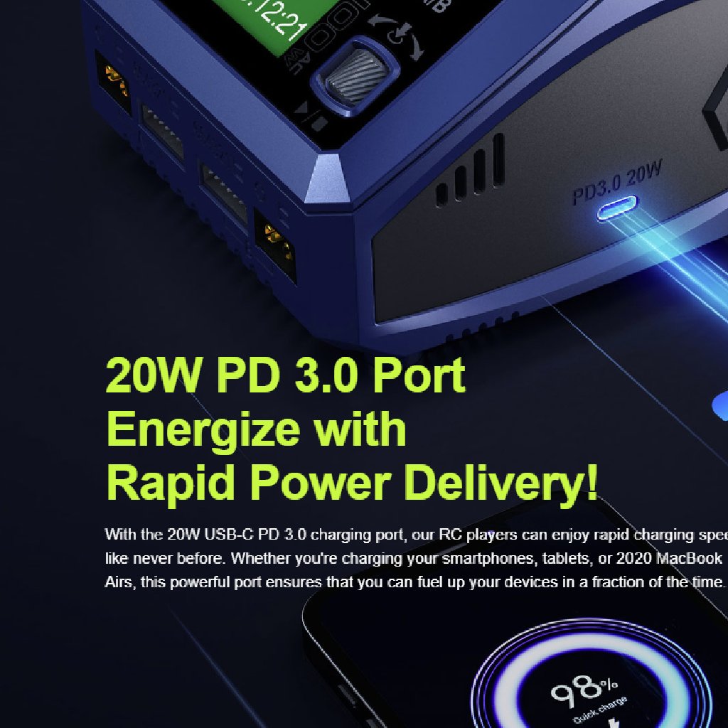 SkyRC D100neo AC/DC Multi-Function Smart Charger