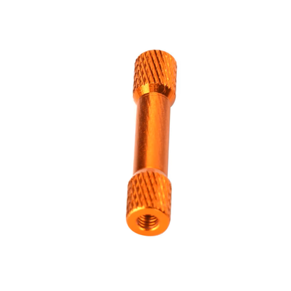 10pc M3x25 Knurled/Steppedd Standoffs Coloured Aluminium Pack