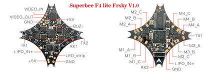 Happymodel SuperBee F4 Lite AIO Whoop Flight Controller
