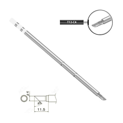 Sequre T12 Soldering Iron Tip T12-B2/T12-BC2/T12-C4/T12-D24/T12-I/T12-ILS/T12-K/T12-KU