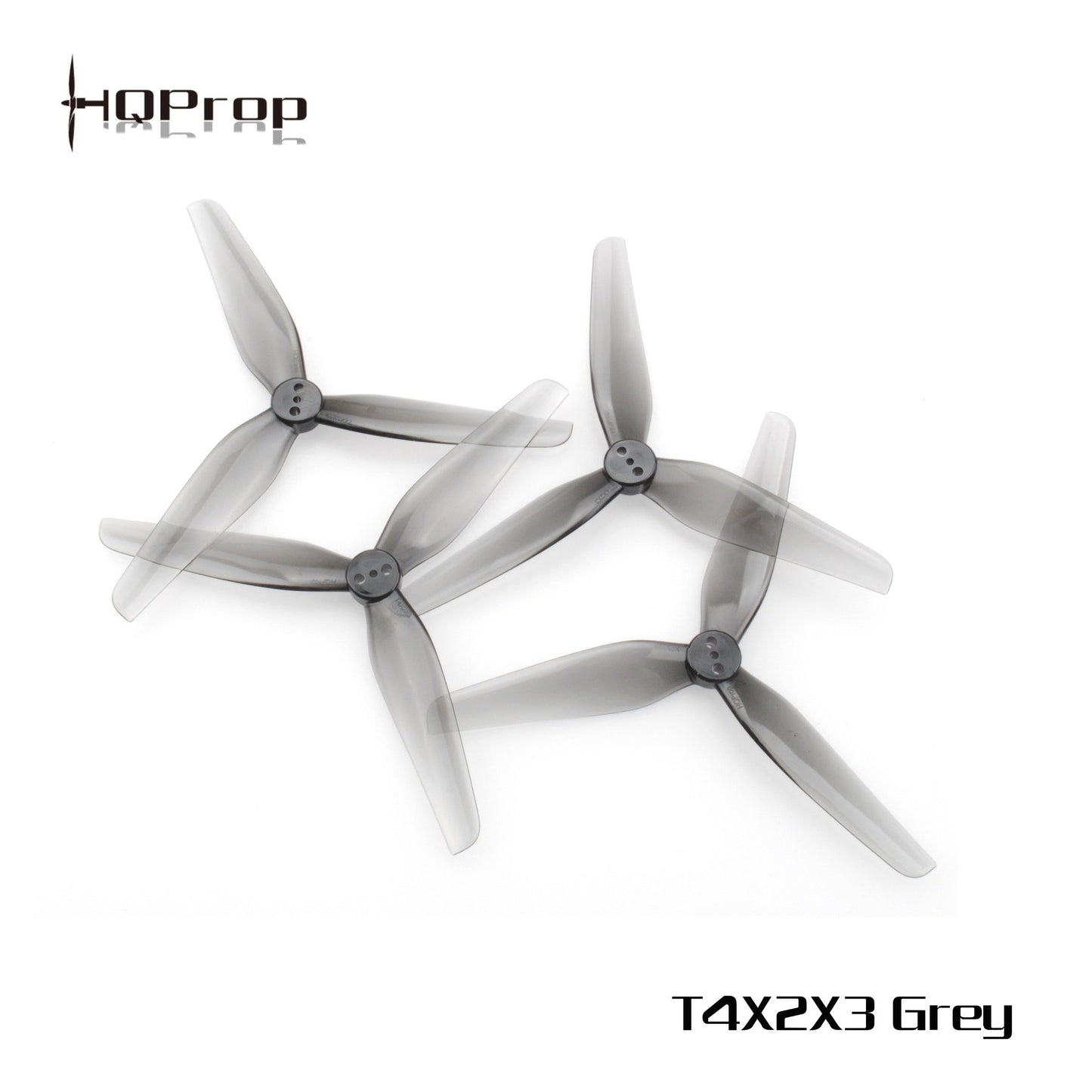 HQ Durable Prop T4x2x3 Grey (2CW + 2CCW) Polycarbonate