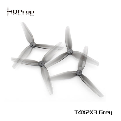 HQ Durable Prop T4x2x3 Grey (2CW + 2CCW) Polycarbonate