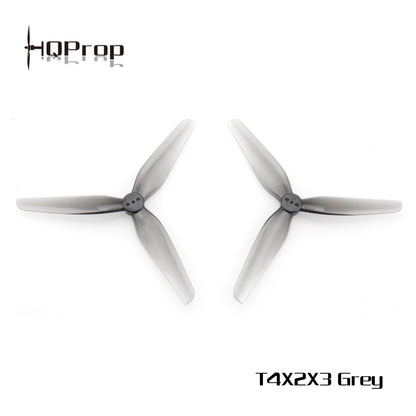 HQ Durable Prop T4x2x3 Grey (2CW + 2CCW) Polycarbonate