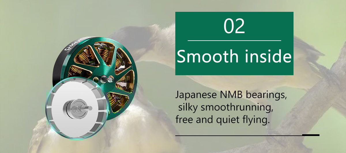 BrotherHobby TC 2004 Ultralight Motor (1700kV, 1950kV, 2100kV, 3150kV)