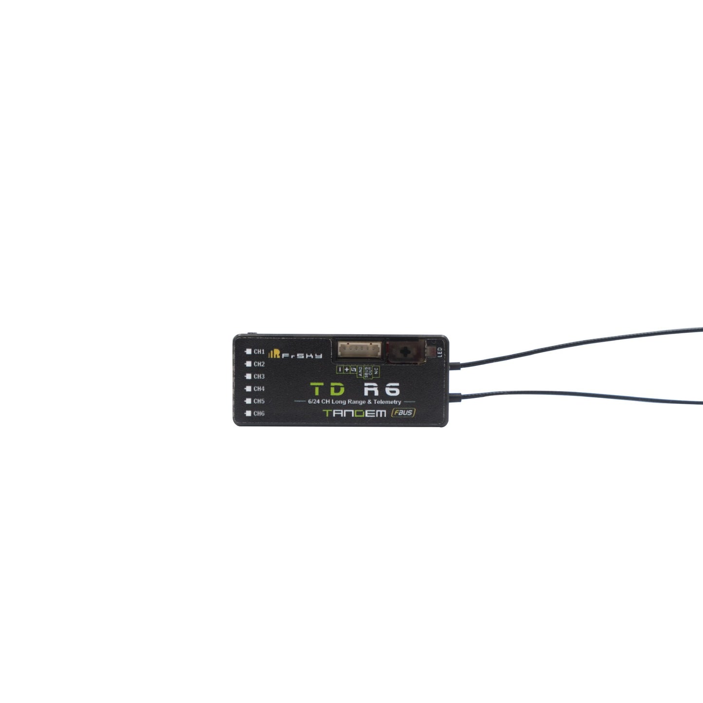 FrSky TD R6 Tandem Dual-Band Receiver (2.4GHz/900/868MHz)