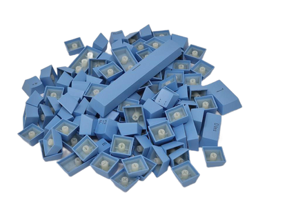 TKC ABS Blue Double Shot Keycaps