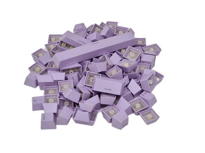 TKC ABS Purple Double Shot Keycaps