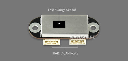 TOF (time of flight) Laser Rangefinder UART / CAN Bus, Cascading Support (5m Range)