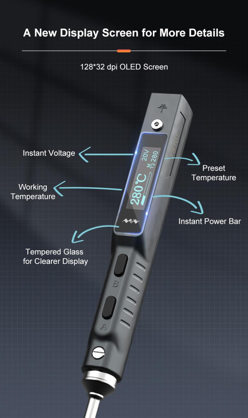 MiniWare TS101 Soldering Iron (TS-B2)