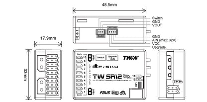 Frsky TW SR12