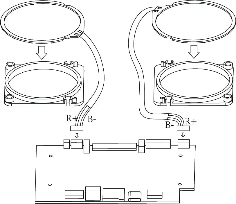 Radiomaster LED Gimbal Light Mod Set for TX16s