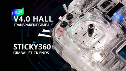 TX16S MKII Transparent RGB ELRS 2.4Ghz Model 2 Radio Control