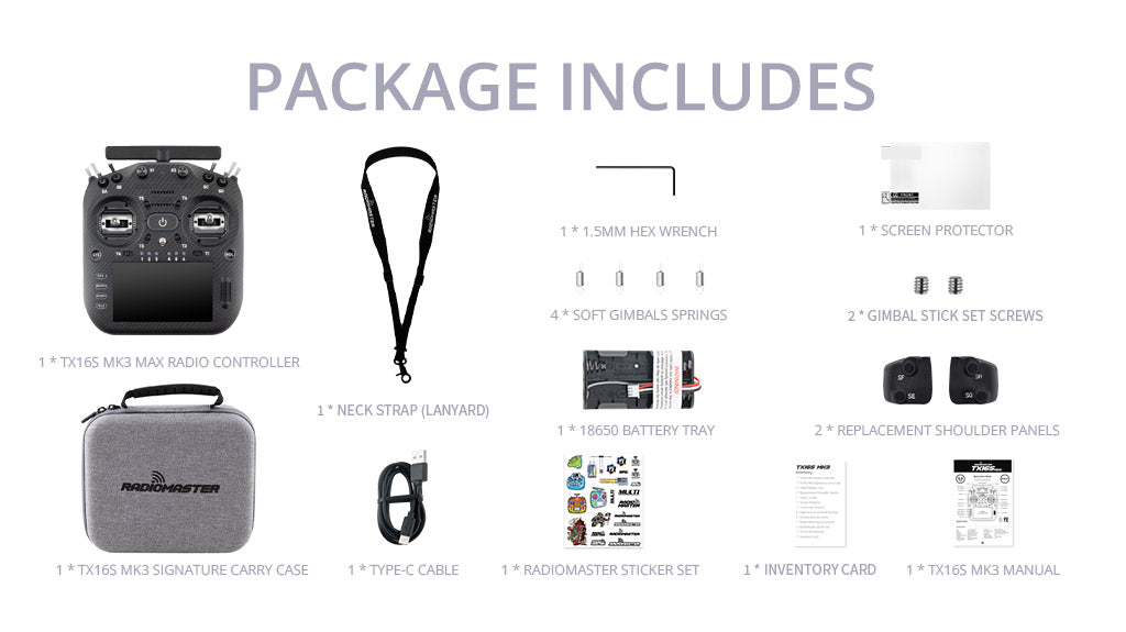 RadioMaster TX16S MK3 MAX ELRS Radio