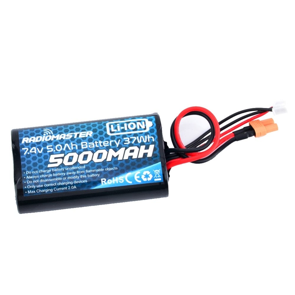 RadioMaster 5000mah* 2s Li-ion Battery pack for TX16s / TX16S MKII