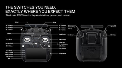 Radio Commande TX16S MK3 (ELRS / M2)