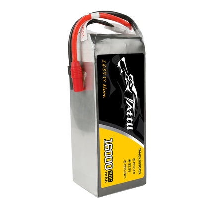Tattu 16000mAh 6S 30C LiPo Battery Pack - The Chonky Endurance King