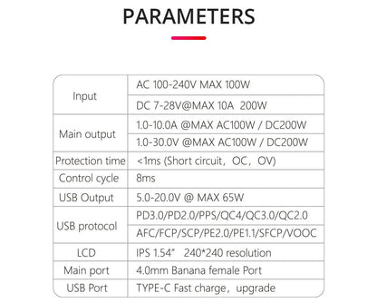 ToolkitRC P200 V2 Smart Desktop Power Supply