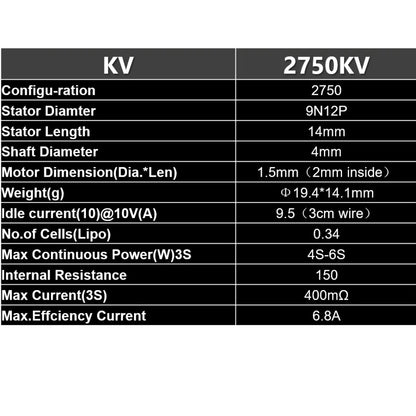 Flywoo NIN 1404 V2 ULTRALIGHT FPV MOTOR