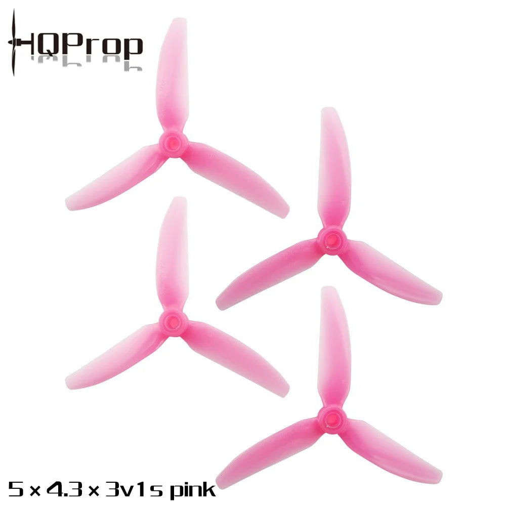 HQProp DP 5x4.3x3 V1S Propeller 3 Blade (2CW, 2CCW)