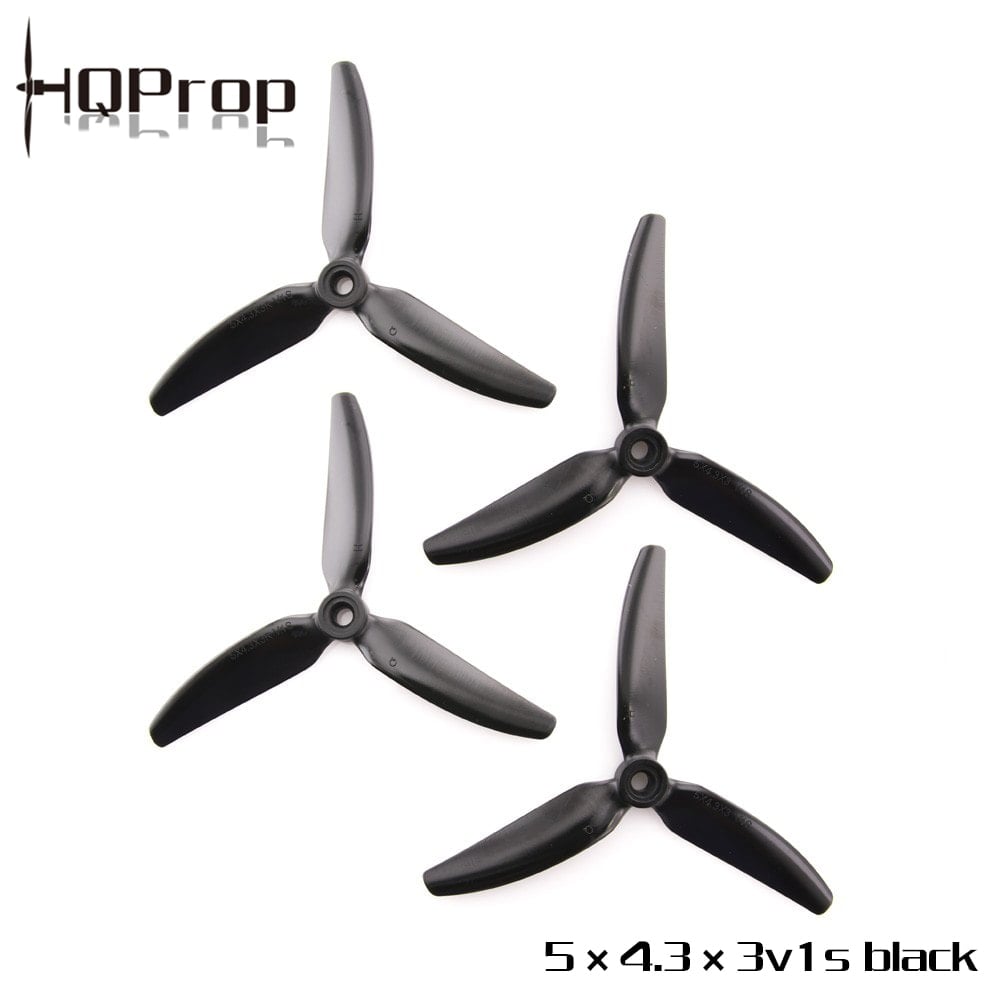 HQProp DP 5x4.3x3 V1S Propeller 3 Blade (2CW, 2CCW)