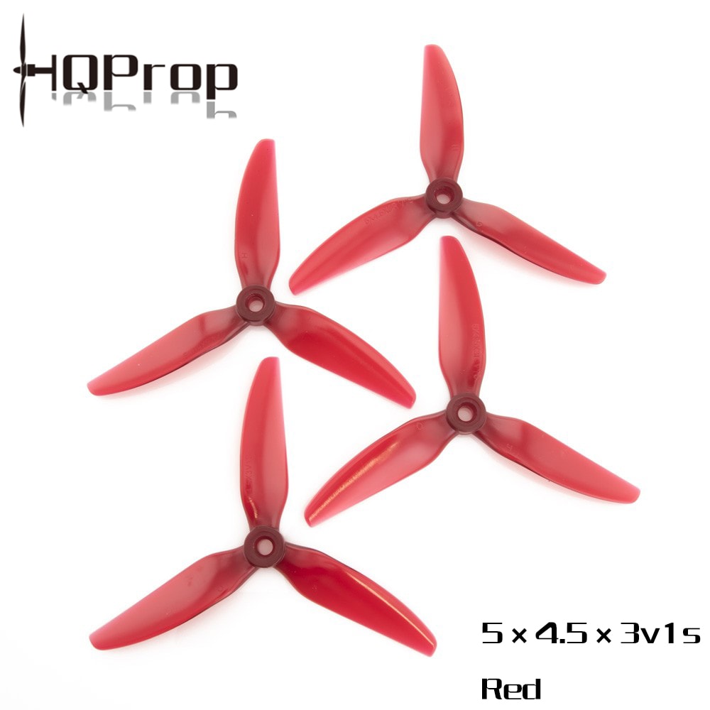 HQProp DP 5x4.5x3 V1S Propeller 3 Blade (2CW, 2CCW)