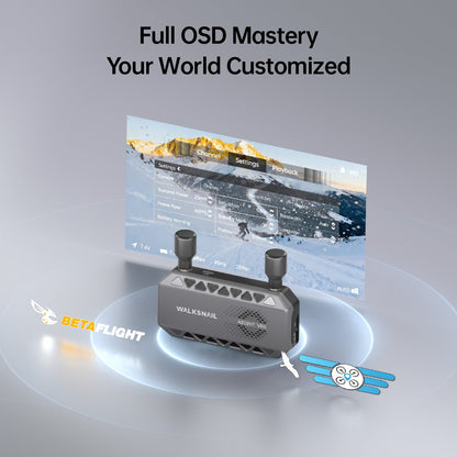 Walksnail Ascent FPV VRX - Digital HD Receiver with HDMI Output & Canvas Mode