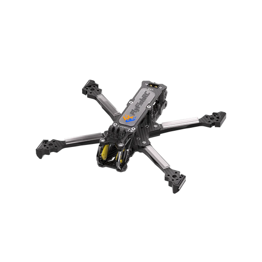 FlyFish RC Voladro Ⅱ VX5 FPV Freestyle T700 Frame Kit (DJI O4 Air Unit Version) (Black)