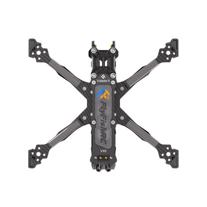 FlyFish RC Voladro Ⅱ VX5 FPV Freestyle T700 Frame Kit (DJI O4 Air Unit Version) (Black)