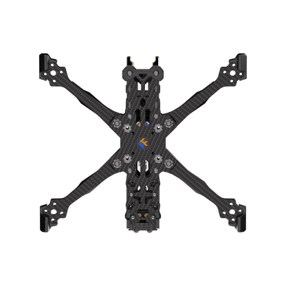 FlyFish RC Voladro Ⅱ VX5 FPV Freestyle T700 Frame Kit (DJI O4 Air Unit Version) (Black)