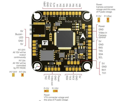 Tmotor Velox F7 SE Flight Controller