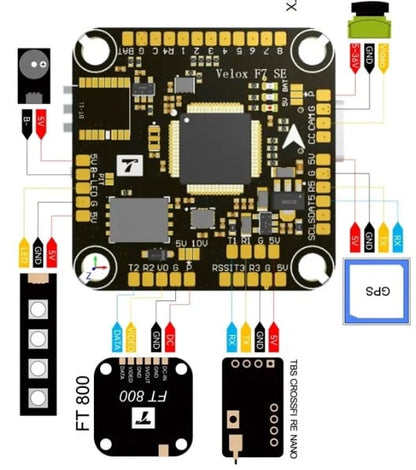 Tmotor Velox F7 SE Flight Controller