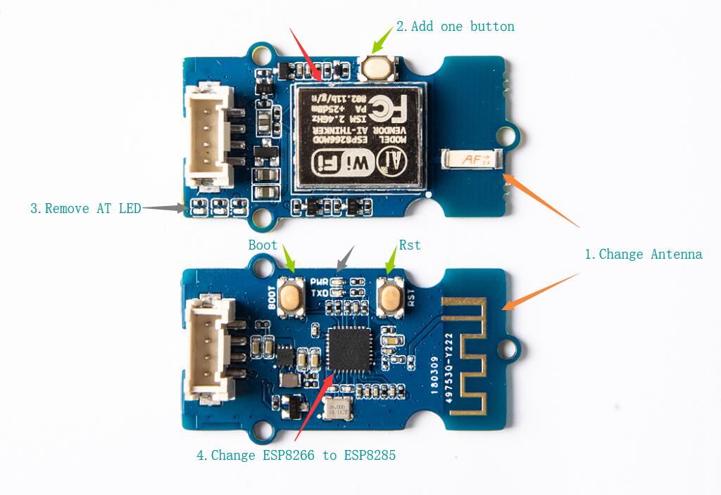 Grove - UART WiFi V2 (ESP8285)