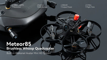 Meteor85 HD Walksnail Brushless Whoop Quadcopter