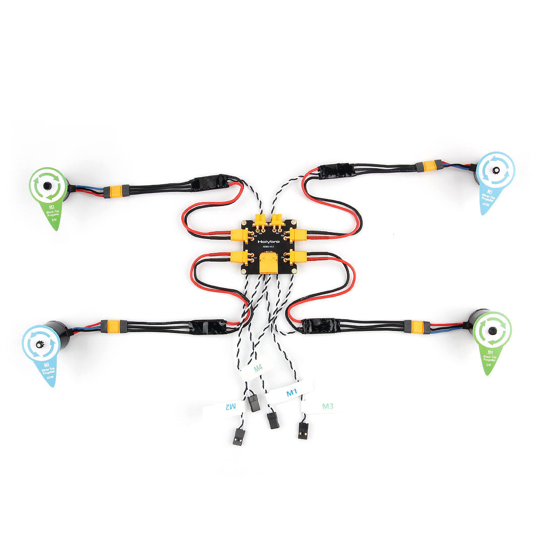HolyBro X500 V2 500mm ARF Hacker Quadcopter Drone Platform