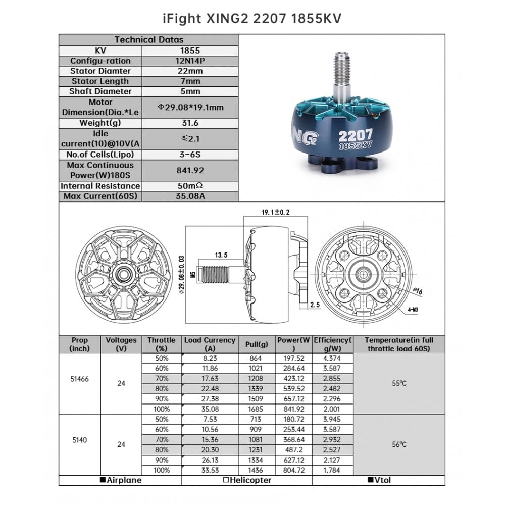 iFlight XING2 2207 FPV Motor
