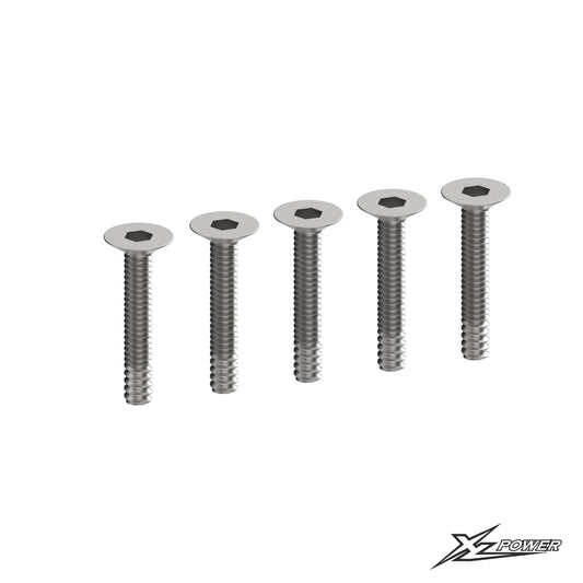XLPower Stratos 200 M2.5*12 Flat Head Screws - XL20S060